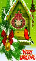 CHRISTMAS CLOCK WALLPAPER 스크린샷 2