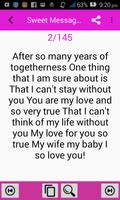 Sweet Romantic Love Sms and messages screenshot 3