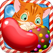 Candy Cat Match 3 icon