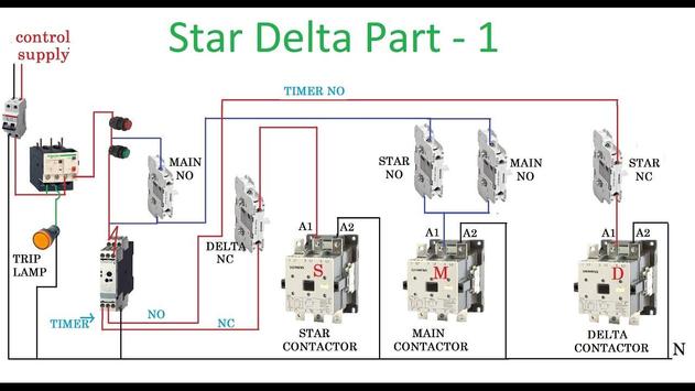 Star Delta Wiring Diagram for Android - APK Download
