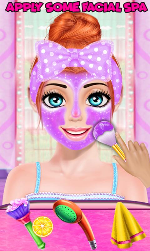 Cute Girl makijażu salon gry: Spa Makijaż twarzy for Android - APK Download