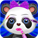 熊猫化妆沙龙游戏: 宠物改造沙龙水疗中心 APK