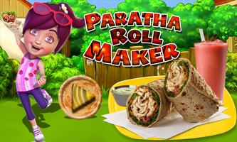 Paratha Maker: Chicken Food Cooking پوسٹر
