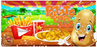 Potato Chips Shop - French Fries Potato  Chips