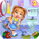 Sweet Baby Girl Cleaning Games: House Cleanup 2020