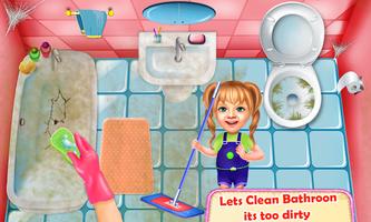 Sweet Baby Girl Cleaning Games: House Cleanup 2020 screenshot 2