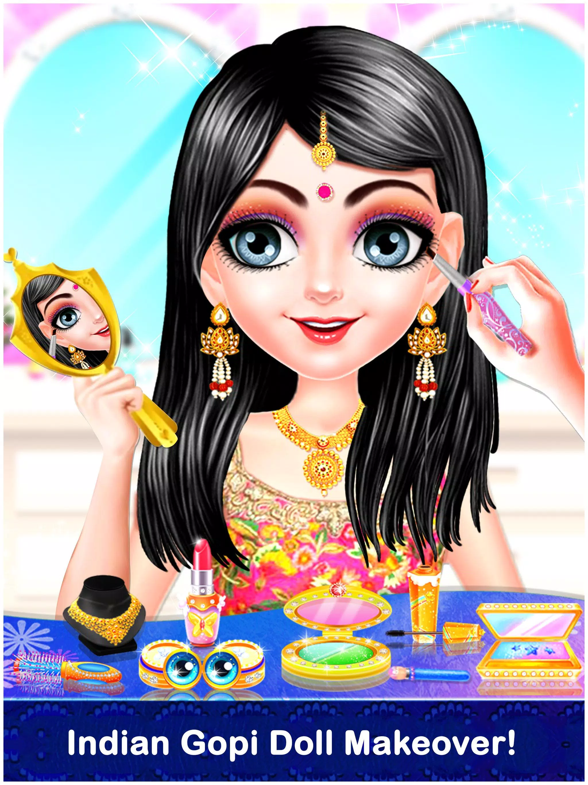 indian Gopi Doll Fashion Salon APK for Android Download