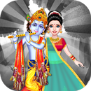 Radha Krishna Makeover -  Gopi Doll Fashion Salon APK