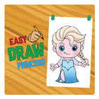 Easy Draw Princess icône