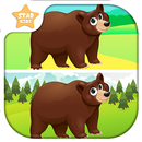 Animal Spot the Difference for toddler and Kids APK