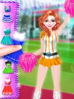 Cheerleader Star Makeover Salon : Indian Cricket โปสเตอร์