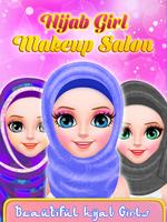 Hijab Girl Makeup Salon الملصق