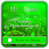 my name lock screen icône