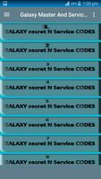 Galaxy Master And Service Codes capture d'écran 1