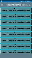 Galaxy Master And Service Codes Ekran Görüntüsü 1