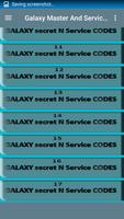 Galaxy Master And Service Codes capture d'écran 2