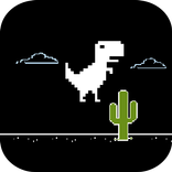 Dino jumping chrome