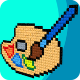 The pixel art : coloring & drawing by pixels
