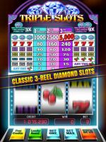 Triple Diamond Slot Machine capture d'écran 2