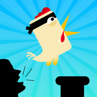 Scream Ninja Chicken Go أيقونة