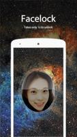 Starry sky Facelock Theme Affiche