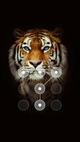 Tiger theme-Fingerprint Lock captura de pantalla 1
