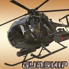 Gunship Helicóptero Batalha - Heli Simulador 3D
