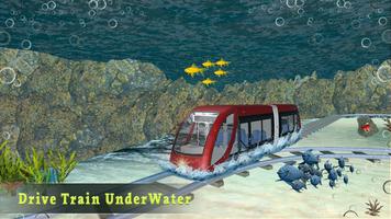 Underwater Train Driving-3D Turbo Marine Tour Sim screenshot 3