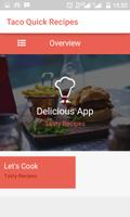 Taco Quick Recipes screenshot 1