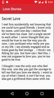 Love Stories تصوير الشاشة 3
