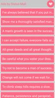 Success Quotes Success SMS Affiche