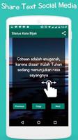 Status Kata Bijak স্ক্রিনশট 1