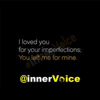 Inner Voice - Feelings of Heart Quotes Images Affiche
