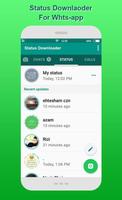 Real Status Downloader for Whatsapp Affiche
