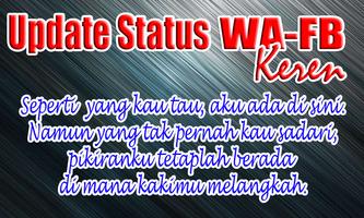 1001 Update Status WA-FB Terbaru Keren ภาพหน้าจอ 1