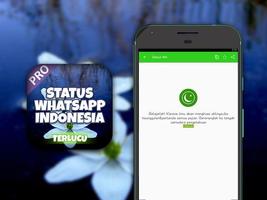 Status WA Indonesia Lucu पोस्टर