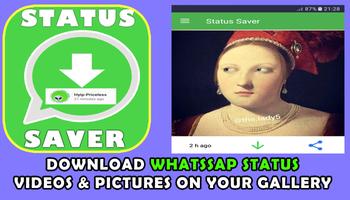 Free status and story saver 2018 capture d'écran 1