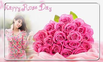 Happy Rose Day Photo Frames Affiche