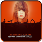 World Yoga Day Photo Frames icône