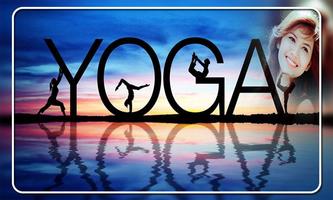 World Yoga Day Photo Frames Affiche