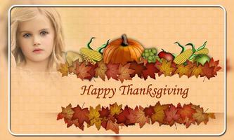Thanks Giving Day Photo Frames-poster