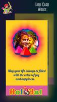 Holi Greetings Card Maker Affiche