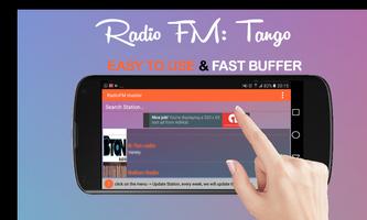 راديو فم – التانغو على الانترنت الملصق