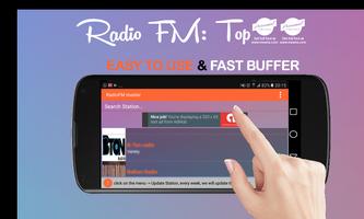 Radio FM – Best 40 Station Online Affiche