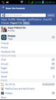 برنامه‌نما Super lite Facebook عکس از صفحه