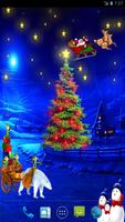 Christmas Night Live Wallpaper Affiche