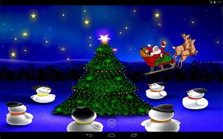 Christmas Night Live Wallpaper capture d'écran 3