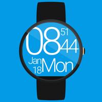 Color. Watch Face Affiche