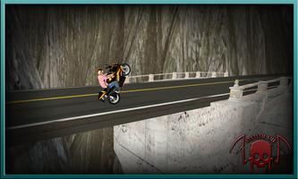 Crazy Bike Mountain Driving 3D capture d'écran 1