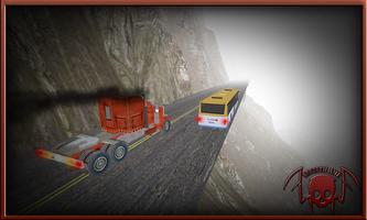 Mountain truck driving 3D: Sim পোস্টার